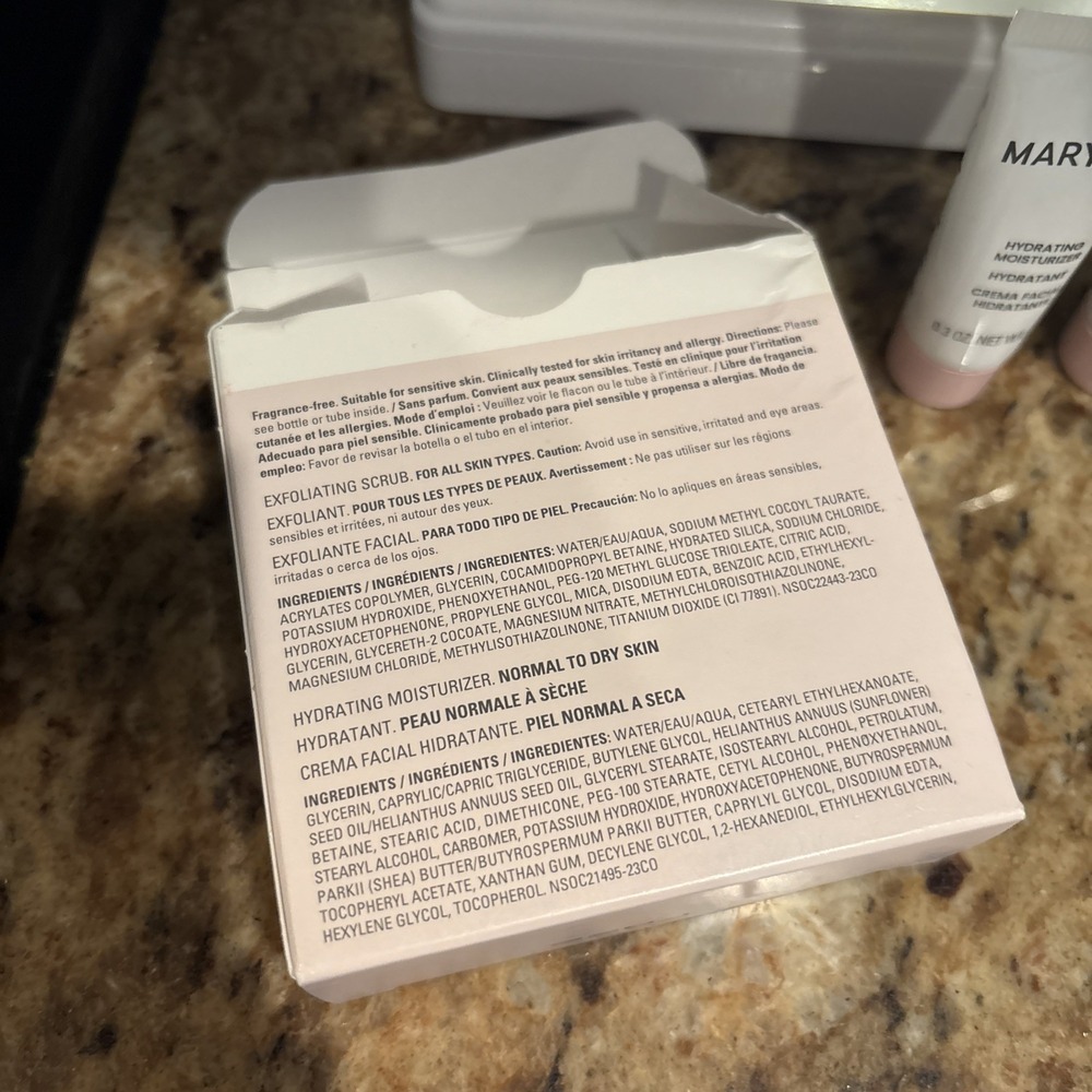 Mary Kay Hydrating Go Set FRESH Cleanser Toner Exfoliant‎ NEW EXP - Picture 3 of 4